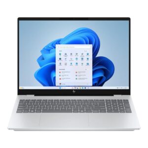 HP OmniBook 7 16-bh0002si 16-inch 2K Next Gen AI Laptop - Intel Core Ultra 7 356H 1TB SSD 24GB RAM Win 11 Home Glacier Silver