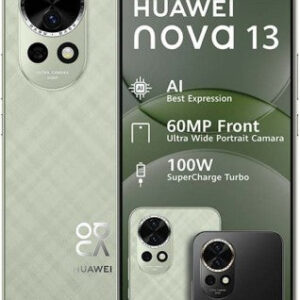 Huawei Nova 13 4G Dual Sim 256GB (Green, 256 GB) (12 GB RAM)