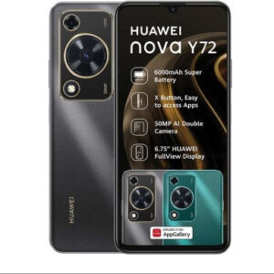 Huawei Nova Y72 4G Dual Sim 128GB (Black, 128 GB) (8 GB RAM)