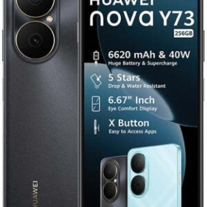 Huawei Y73 4G Dual Sim 256GB (Black, 256 GB) (8 GB RAM)