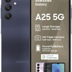 Samsung Galaxy A25 5G (Blue Black, 128 GB)