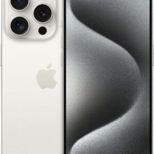 Apple iPhone 15 Pro (White Titanium, 256 GB)