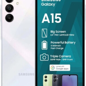 Samsung Galaxy A15 (Blue, 128 GB) (4 GB RAM)