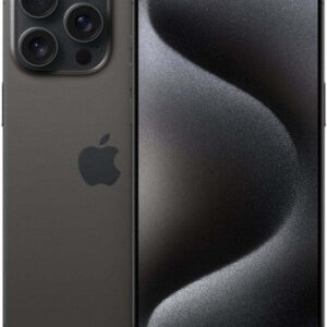 Apple iPhone 15 Pro Max (Black Titanium, 256 GB)