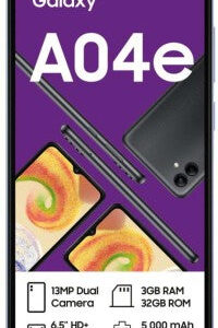 Samsung Galaxy A04e (Light Blue, 32 GB) (3 GB RAM)