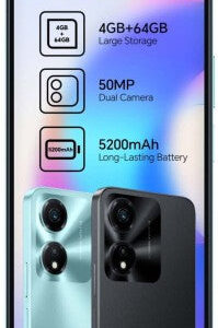 Honor X5 Plus (Black, 64 GB) (4 GB RAM)