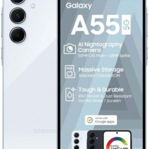 Samsung 256GB | Galaxy A55 5G | NAVY (Blue, 256 GB) (8 GB RAM)