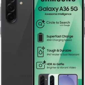 Samsung Galaxy A36 5G (Black, 128 GB) (6 GB RAM)