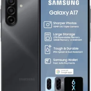 Samsung Galaxy A17 (Black, 128 GB) (4 GB RAM)