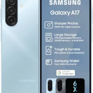 Samsung Galaxy A17 (Blue, 128 GB) (4 GB RAM)