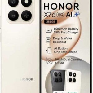 HONOR X7d 5G Dual Sim (Desert Gold, 256 GB) (8 GB RAM)