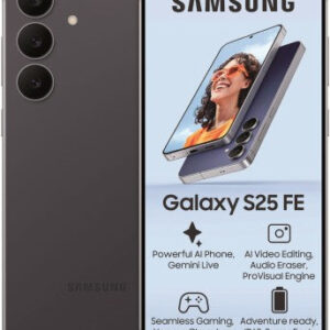 Samsung Galaxy S25 FE 5G (Black, 128 GB)