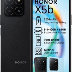 Honor X5b (Midnight Black, 64 GB) (4 GB RAM)