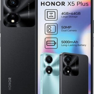 Honor X5b Plus (Midnight Black, 128 GB) (4 GB RAM)