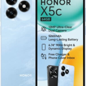 Honor X5c (Tidal Blue, 64 GB) (4 GB RAM)