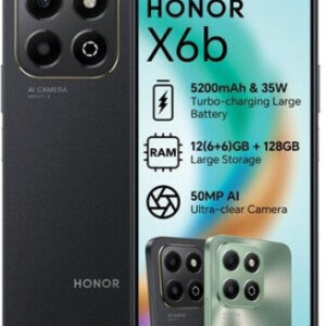 Honor X6b (Midnight Black, 128 GB) (6 GB RAM)