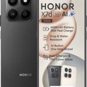 HONOR X7d 5G Dual Sim (Velvet Black, 128 GB) (6 GB RAM)