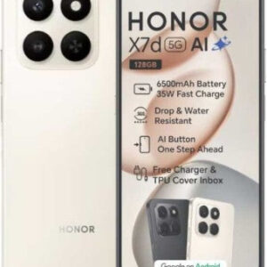 HONOR X7d 5G Dual Sim (Desert Gold, 128 GB) (6 GB RAM)