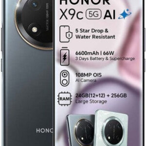 Honor X9c 5G Dual Sim 256GB (Black, 256 GB) (12 GB RAM)